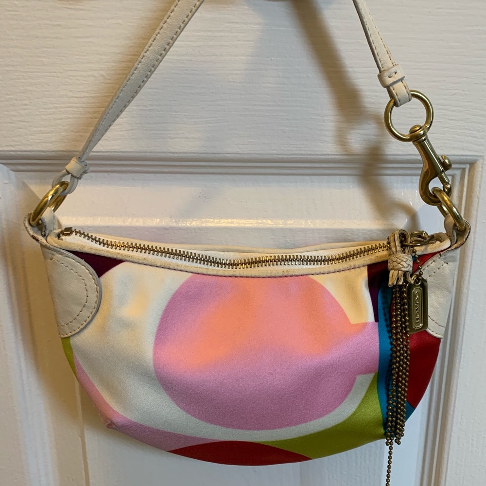Silk Coach shoulder clutch